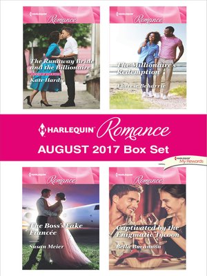 cover image of Harlequin Romance August 2017 Box Set